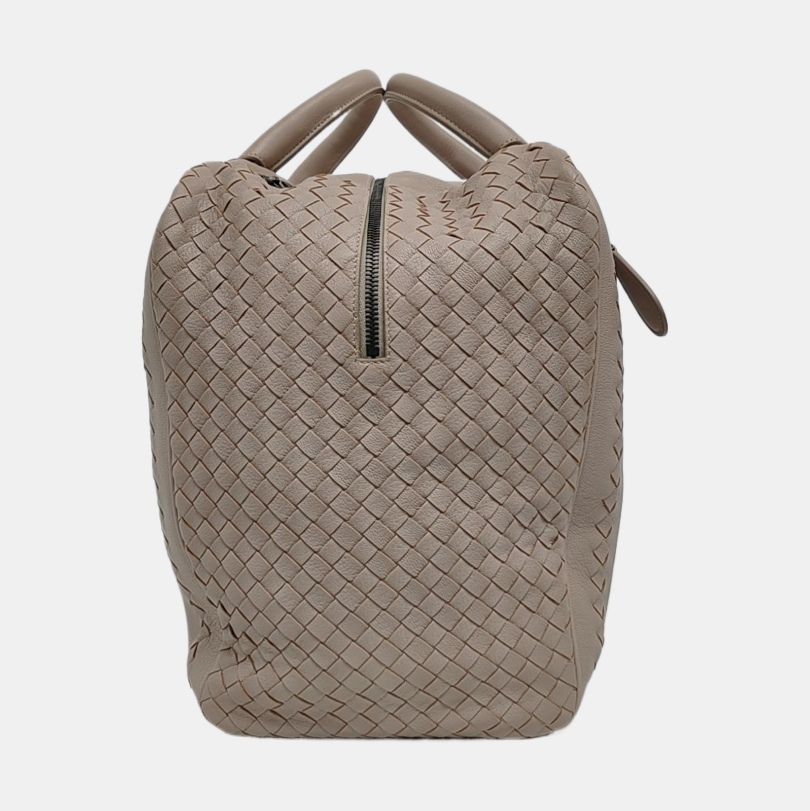 Calfskin Top Handle Bag Gray