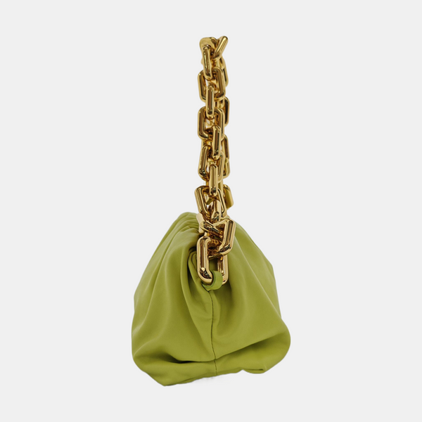 The Pouch Calfskin Green