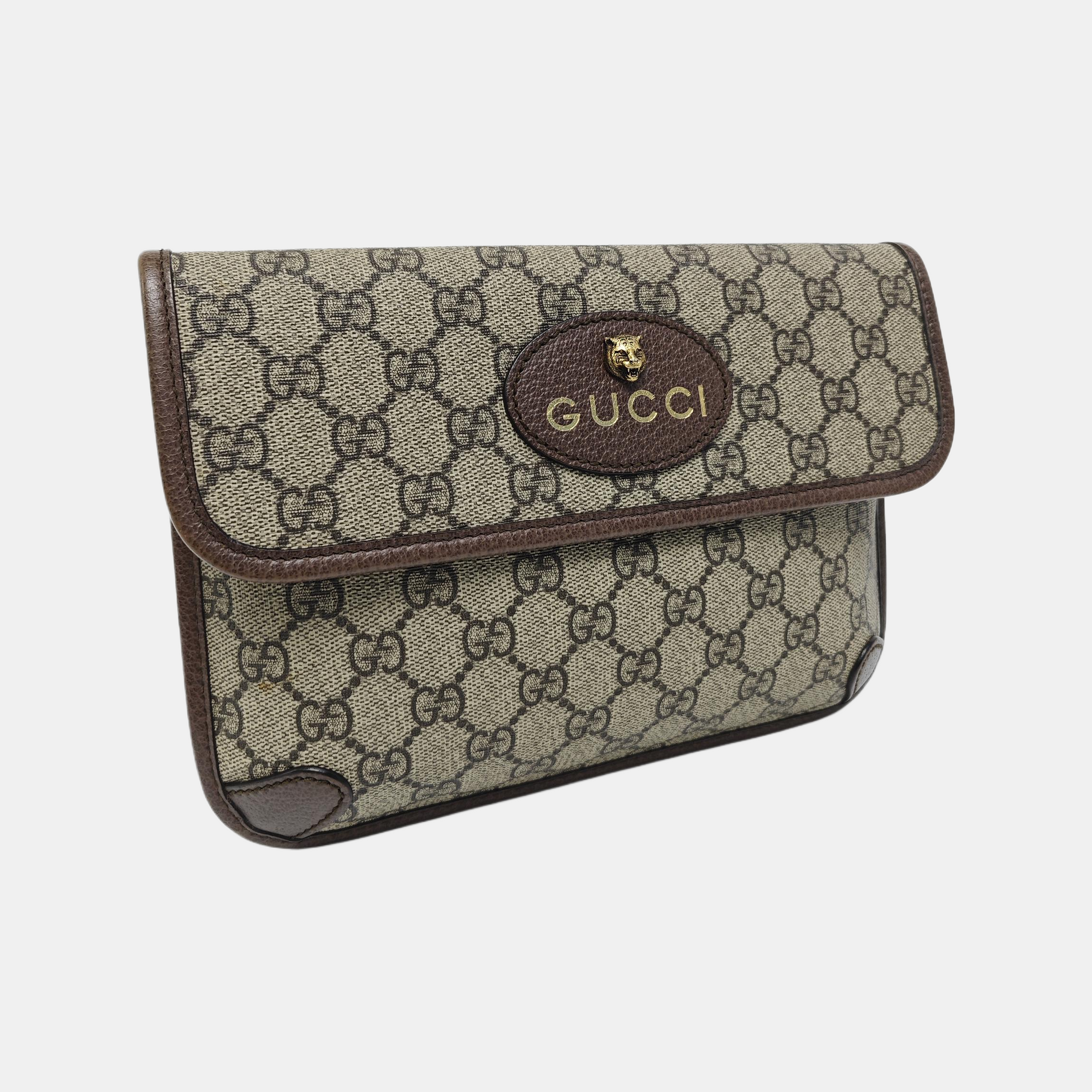 Neo Vintage Monogram Coated Canvas Beige