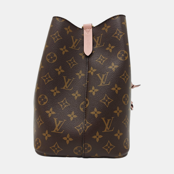 NÉONOÉ MM Monogram Coated Canvas Brown