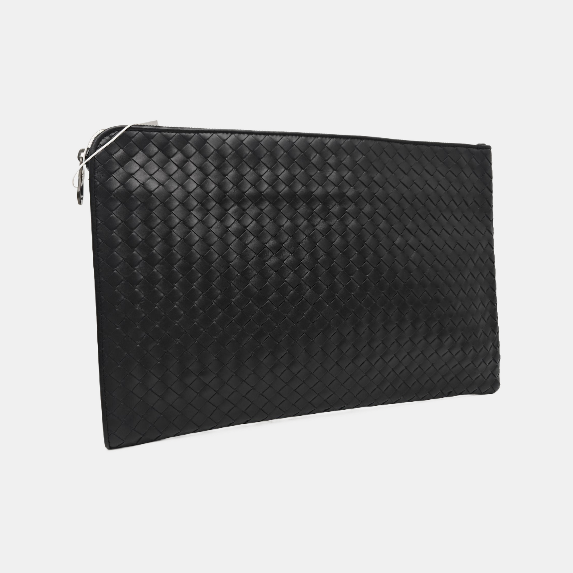 Calfskin Clutch Black