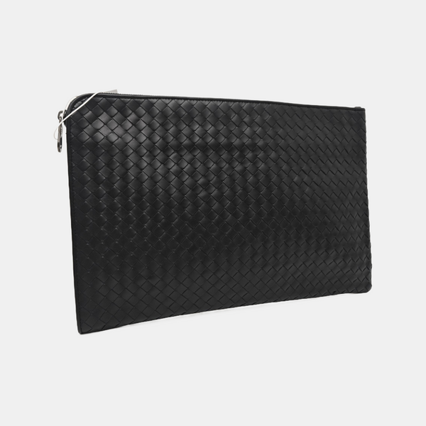 Calfskin Clutch Black