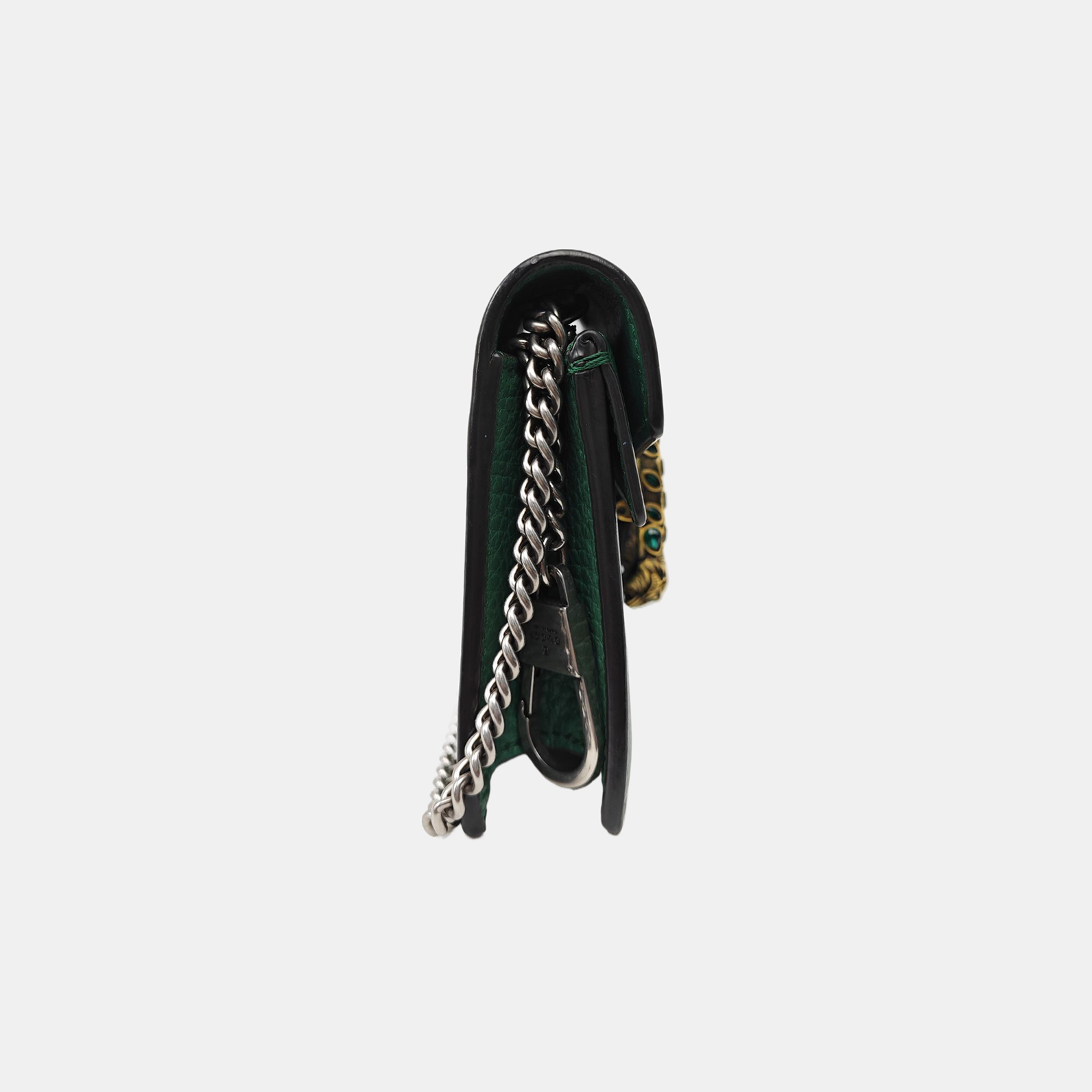 Dionysus Super Mini Calfskin Green