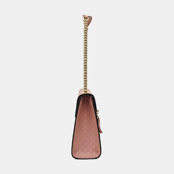 Emily Chain Monogram Calfskin Pink