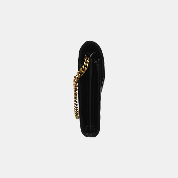 MONOGRAM Medium Chevron Calfskin Black