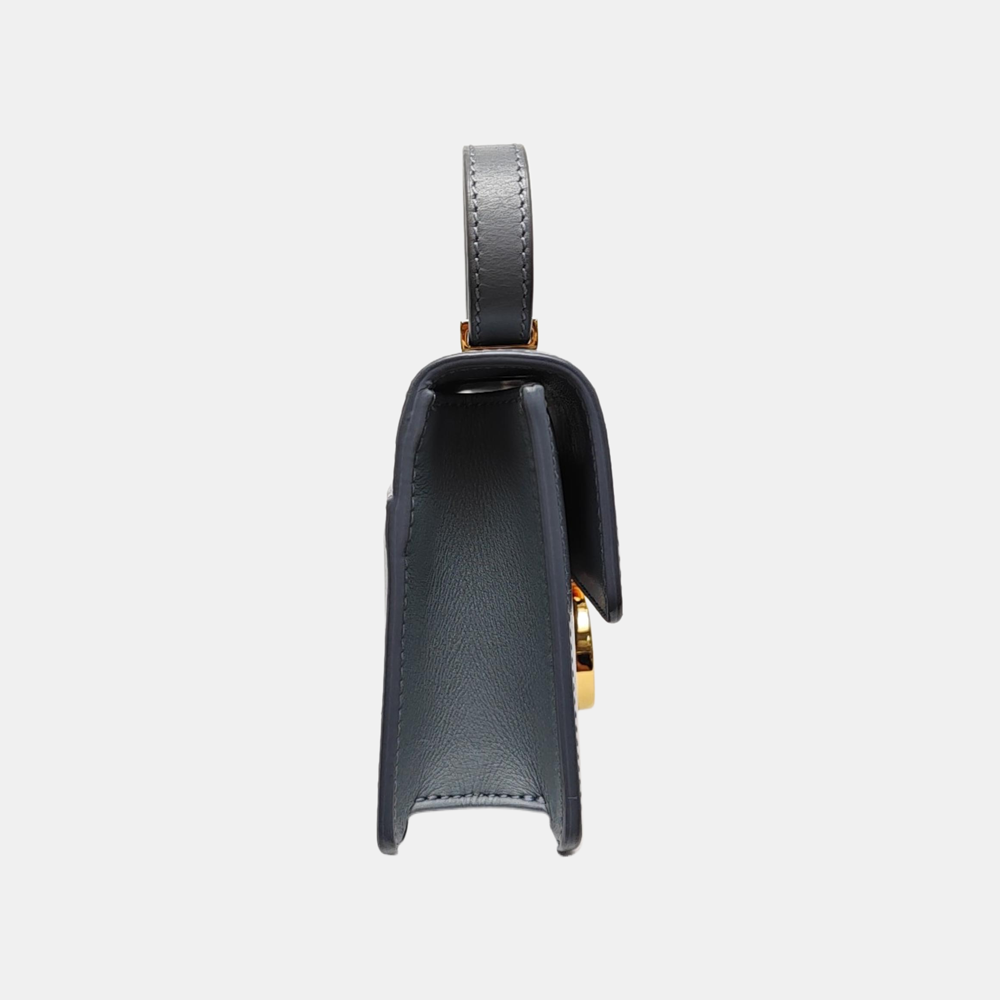 30 Montaigne Super Mini Calfskin Blue