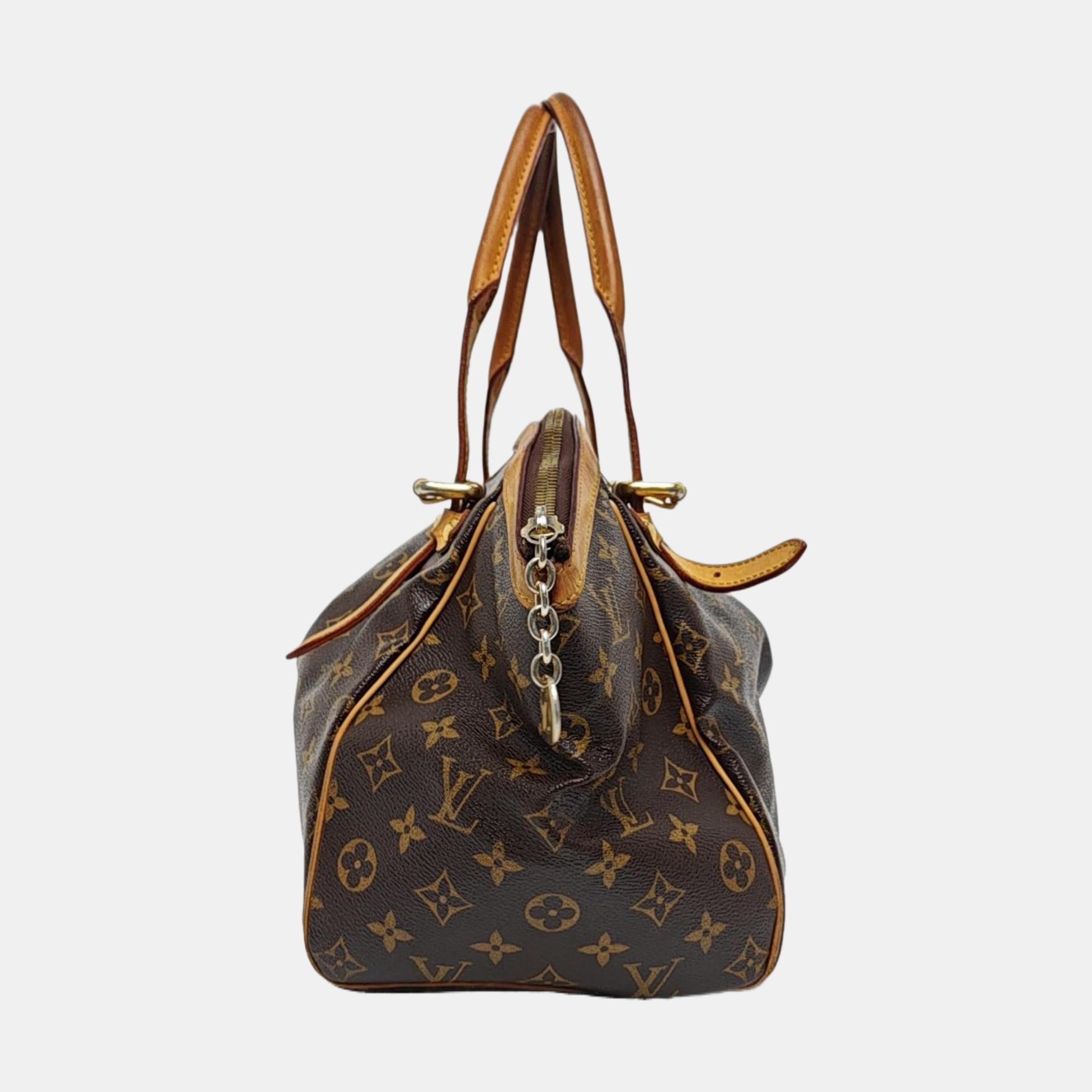 TIVOLI GM Monogram Coated Canvas Brown