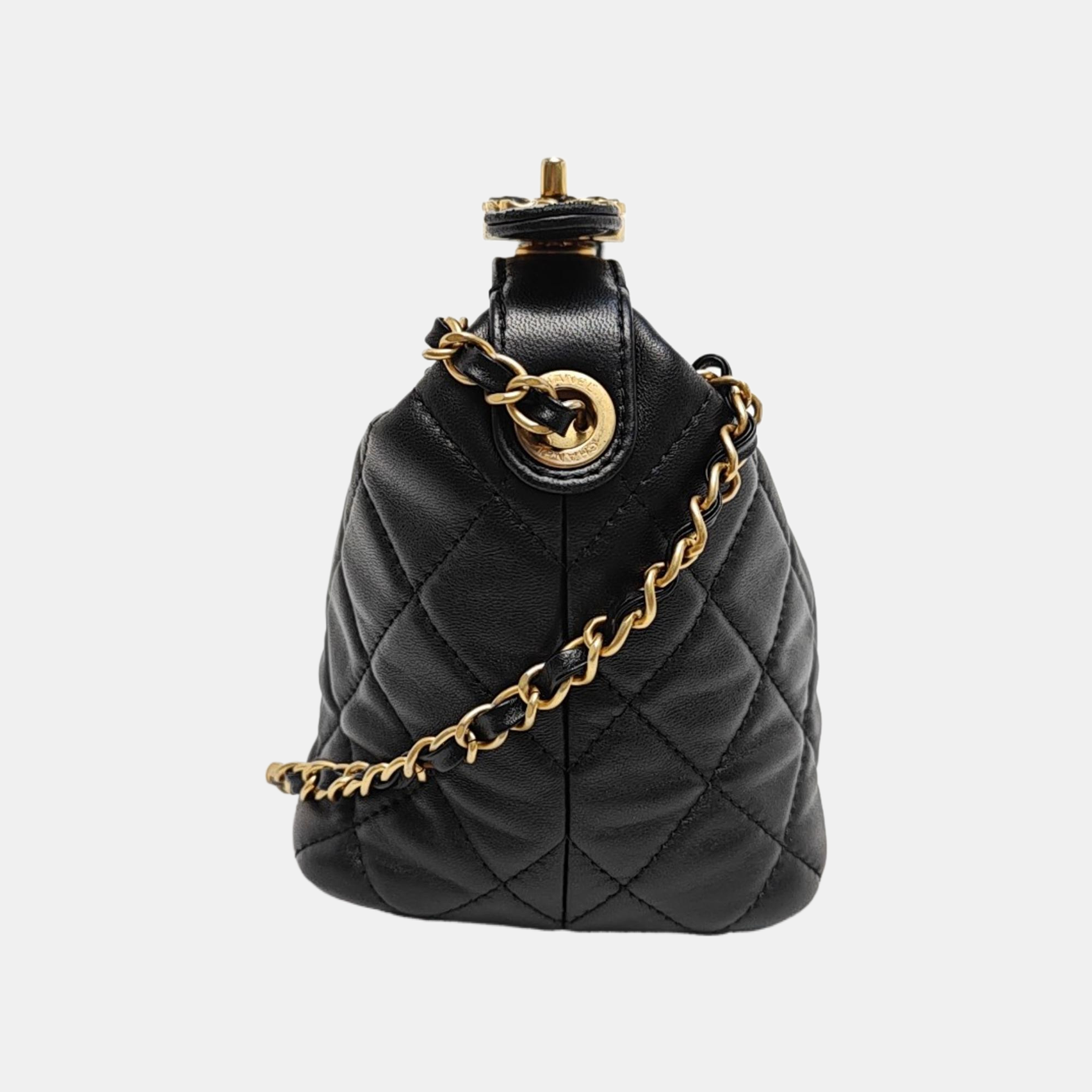 Quilted Lambskin Black