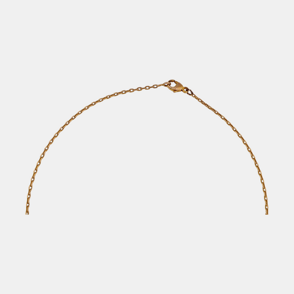 Pop H Metal Rose Gold Necklace