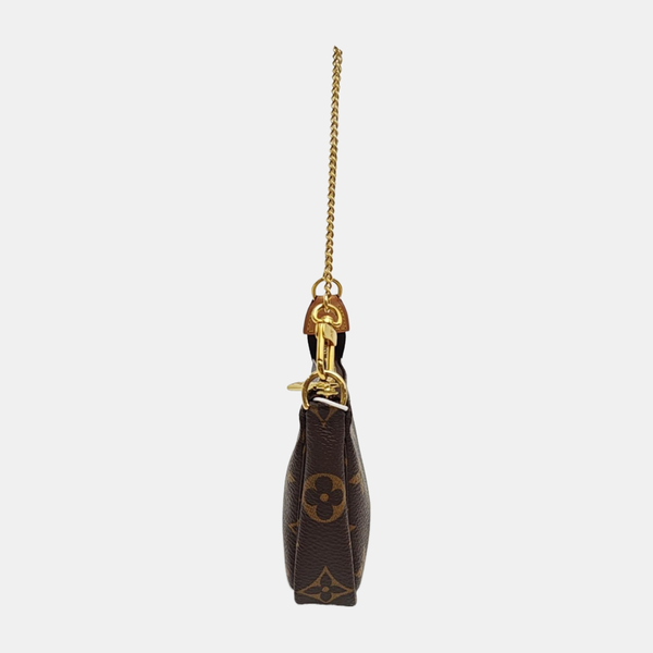 ACCESSOIRES Mini Monogram Coated Canvas Brown