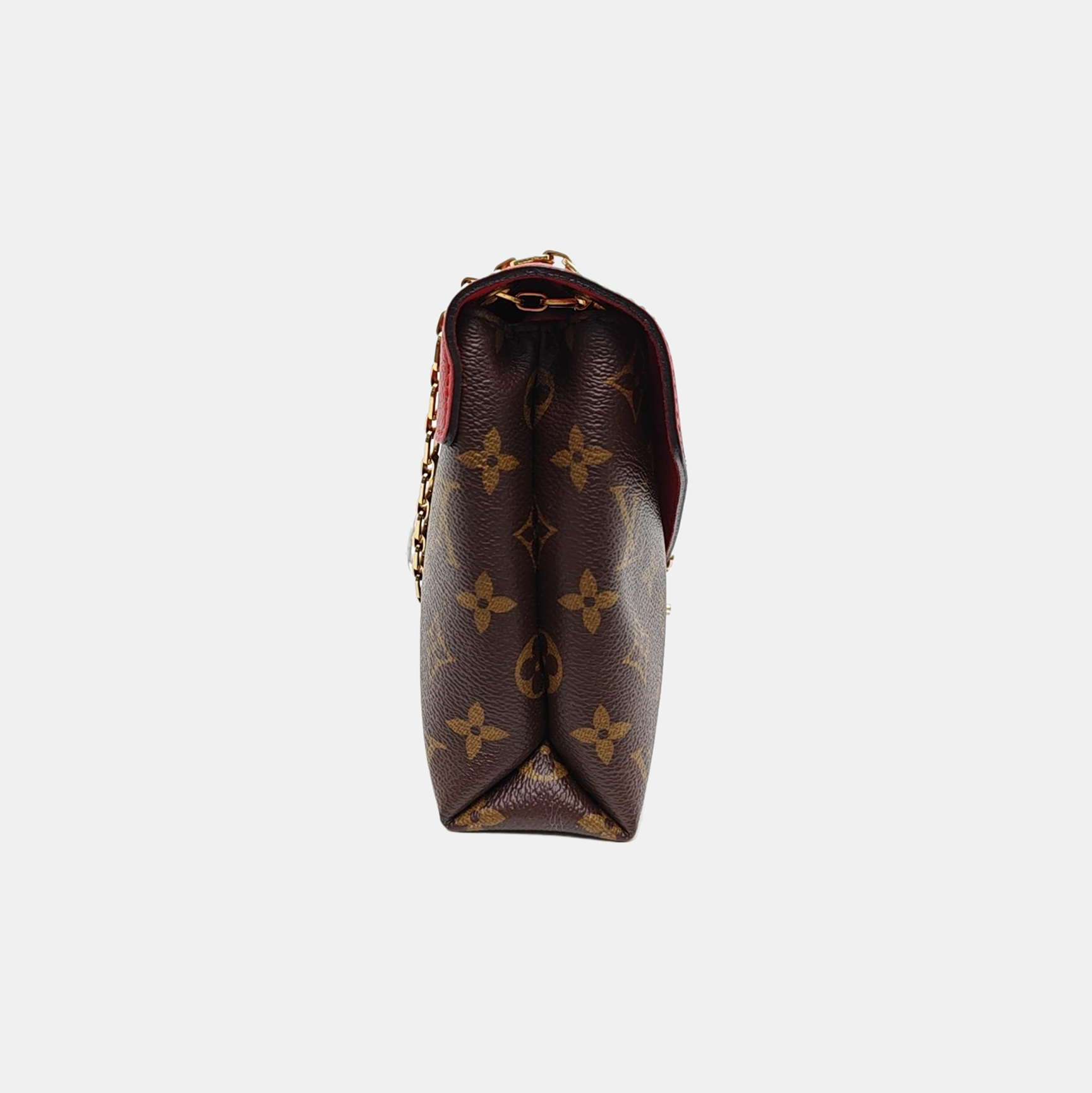 PALLAS Monogram Coated Canvas Brown