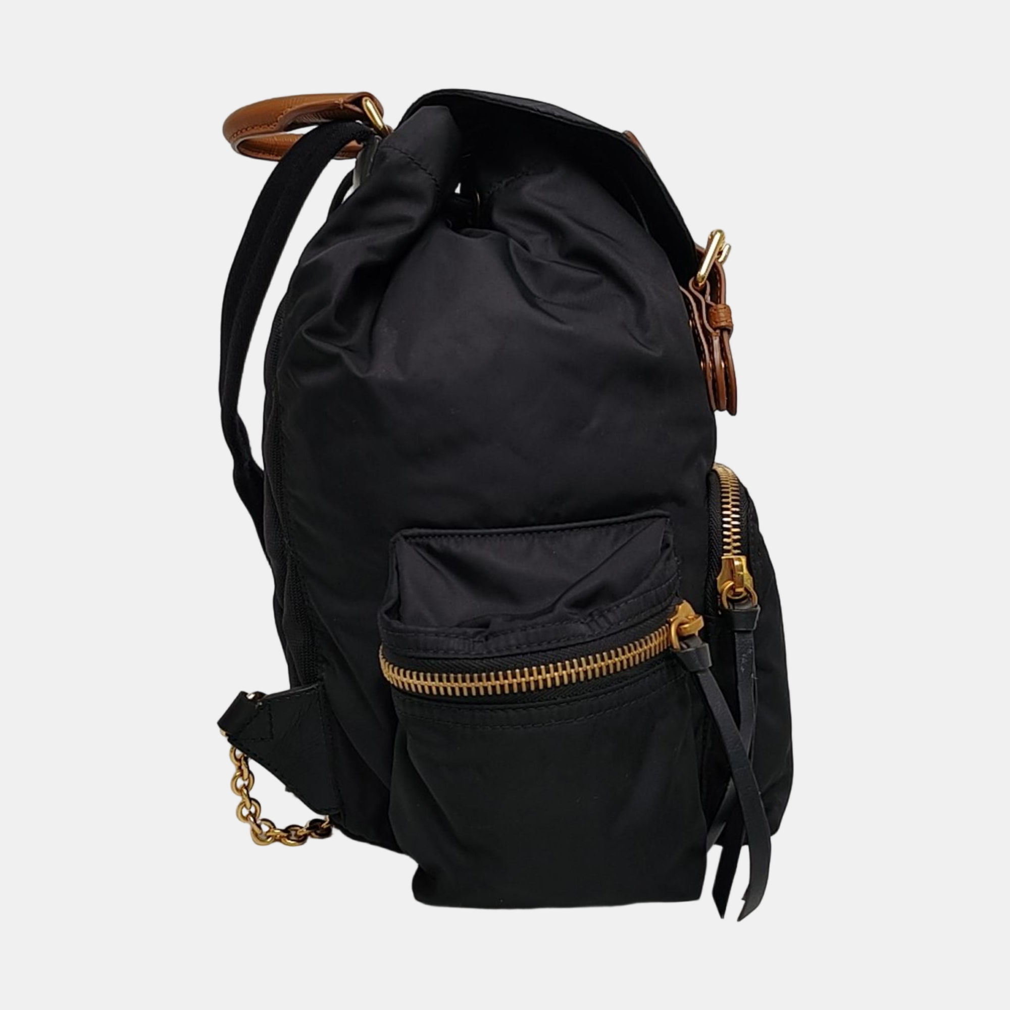 The Rucksack Medium Nylon Black