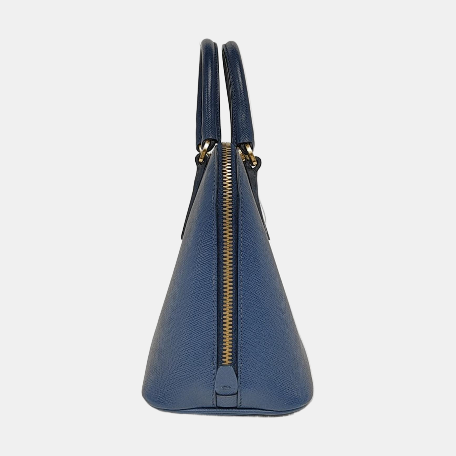 Authenticated pre-owned  Promenade Saffiano Calfskin Blue - Tote Bag at Looply