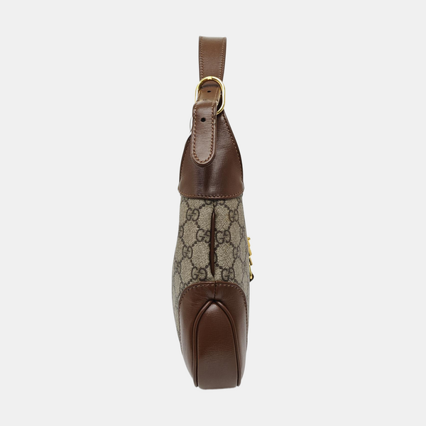 Jackie 1961 Small Monogram Coated Canvas Beige