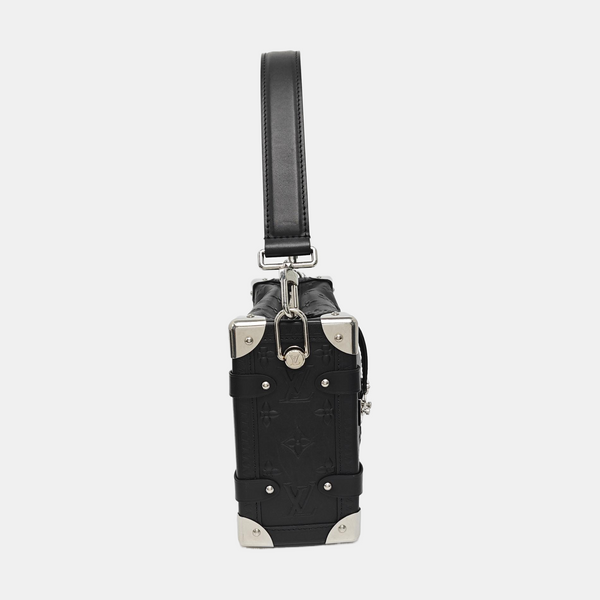 SIDE TRUNK MM Monogram Calfskin Black