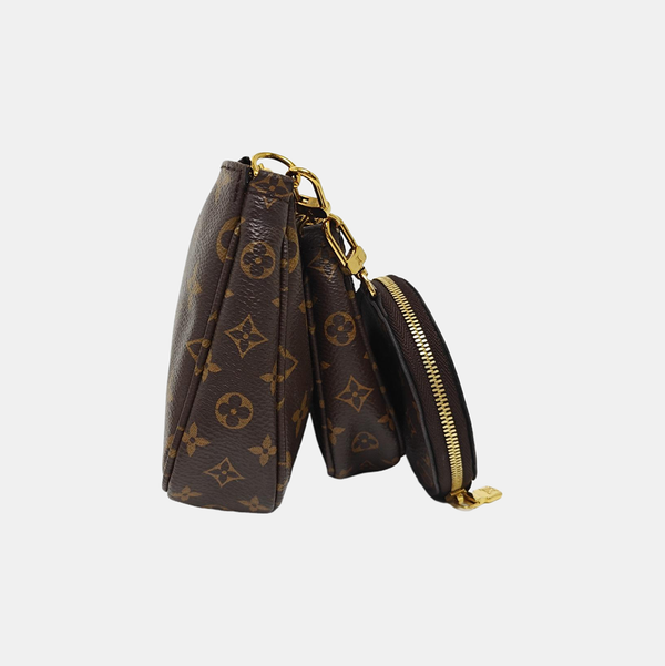 MULTI Monogram Coated Canvas Brown
