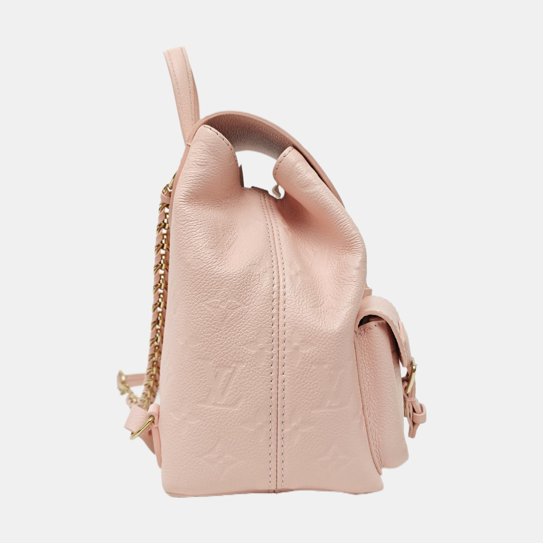 BACKUP Monogram Calfskin Pink