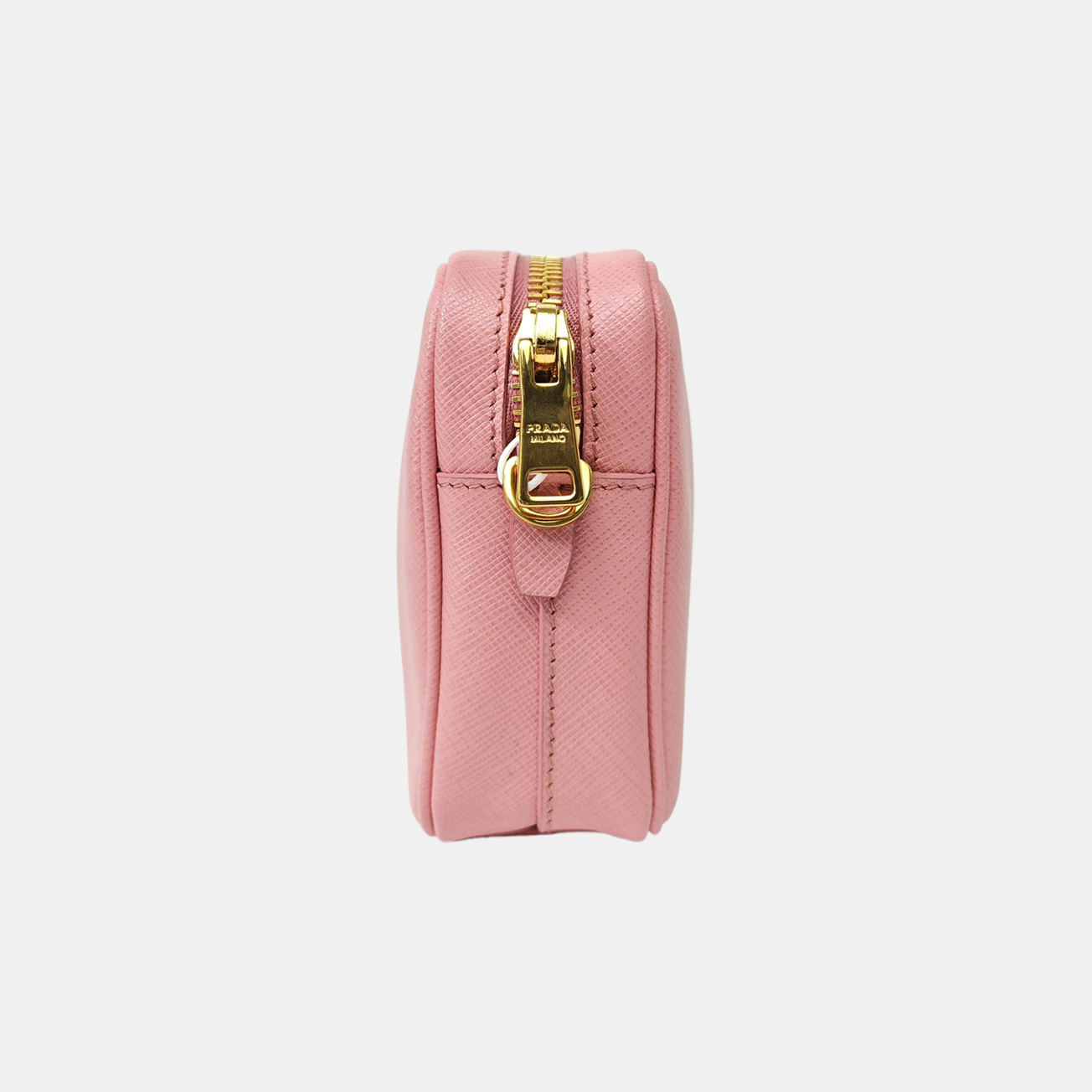 Saffiano Calfskin Shoulder Bag Pink