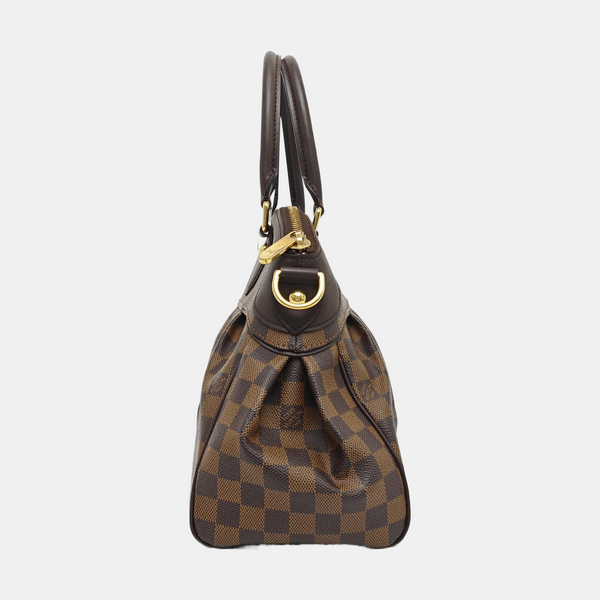 TREVI PM Damier Ebene Coated Canvas Brown