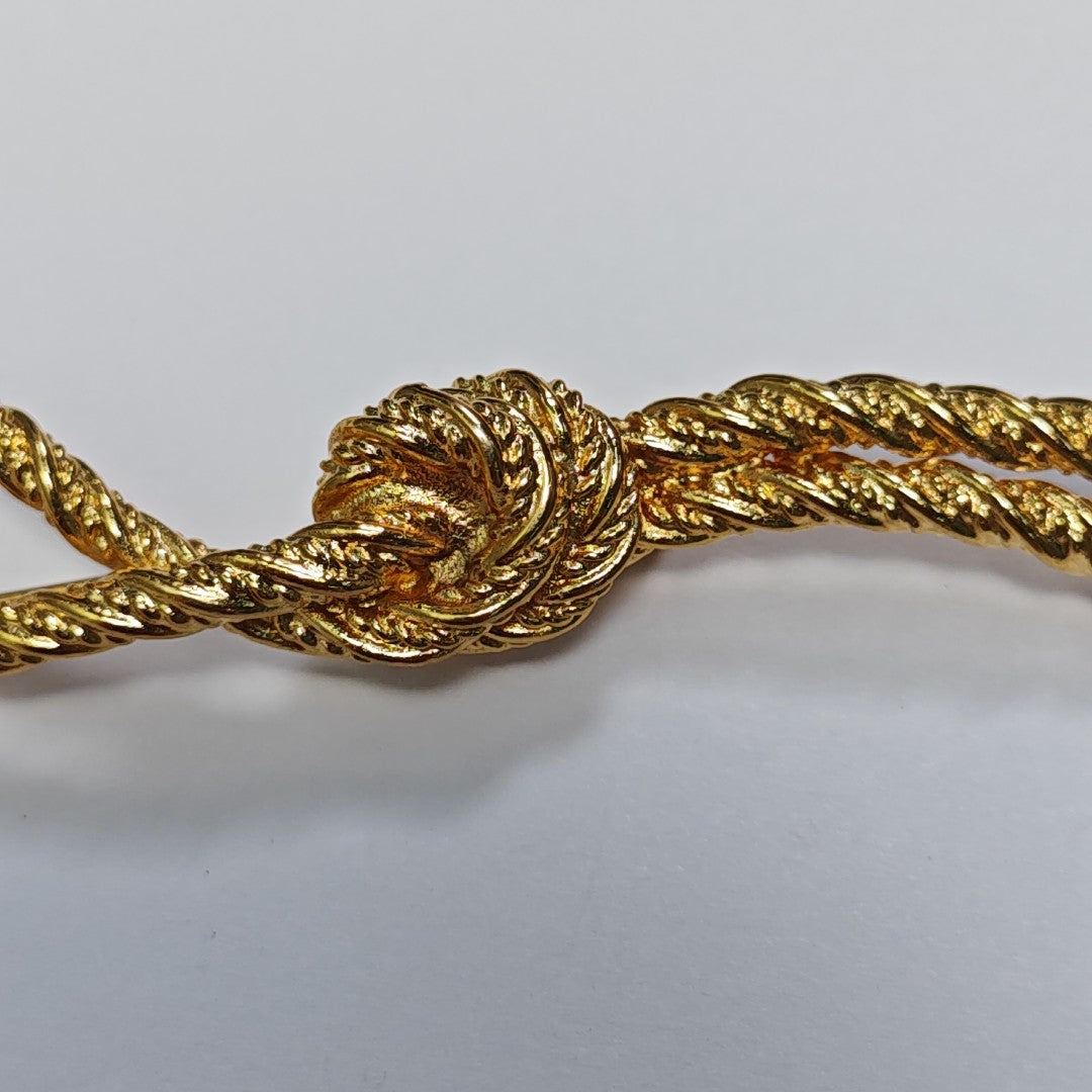 Metal Gold Brooch