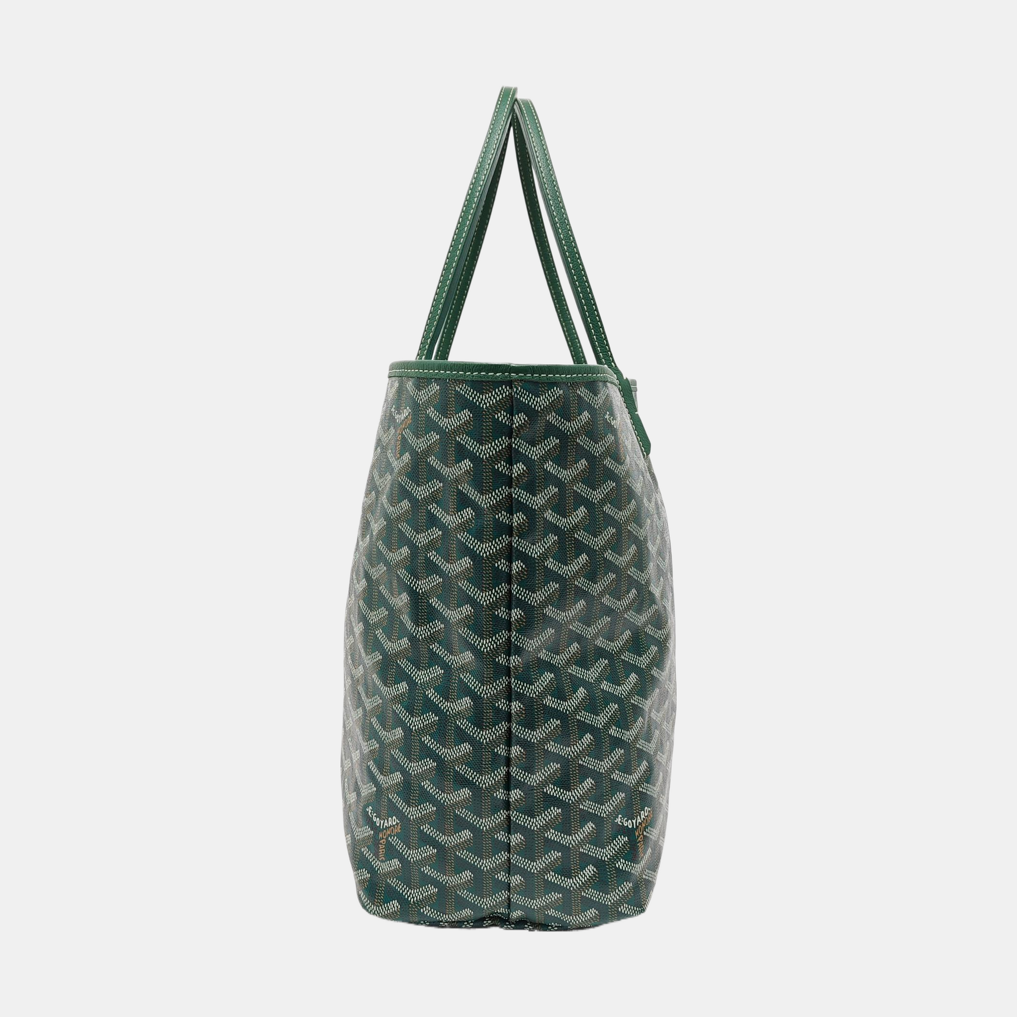 Saint Louis PM Coated Canvas Green