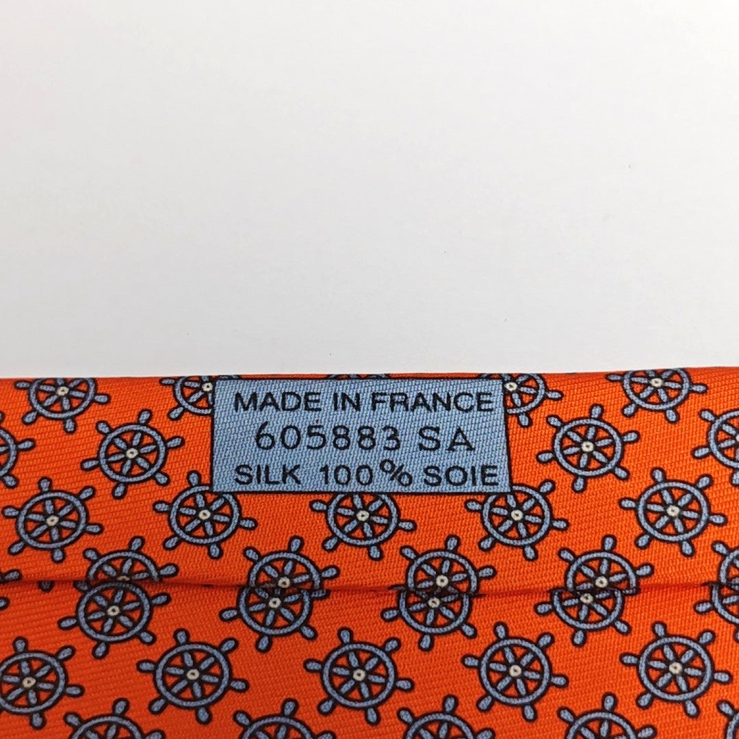 Mulberry Silk Tie Orange