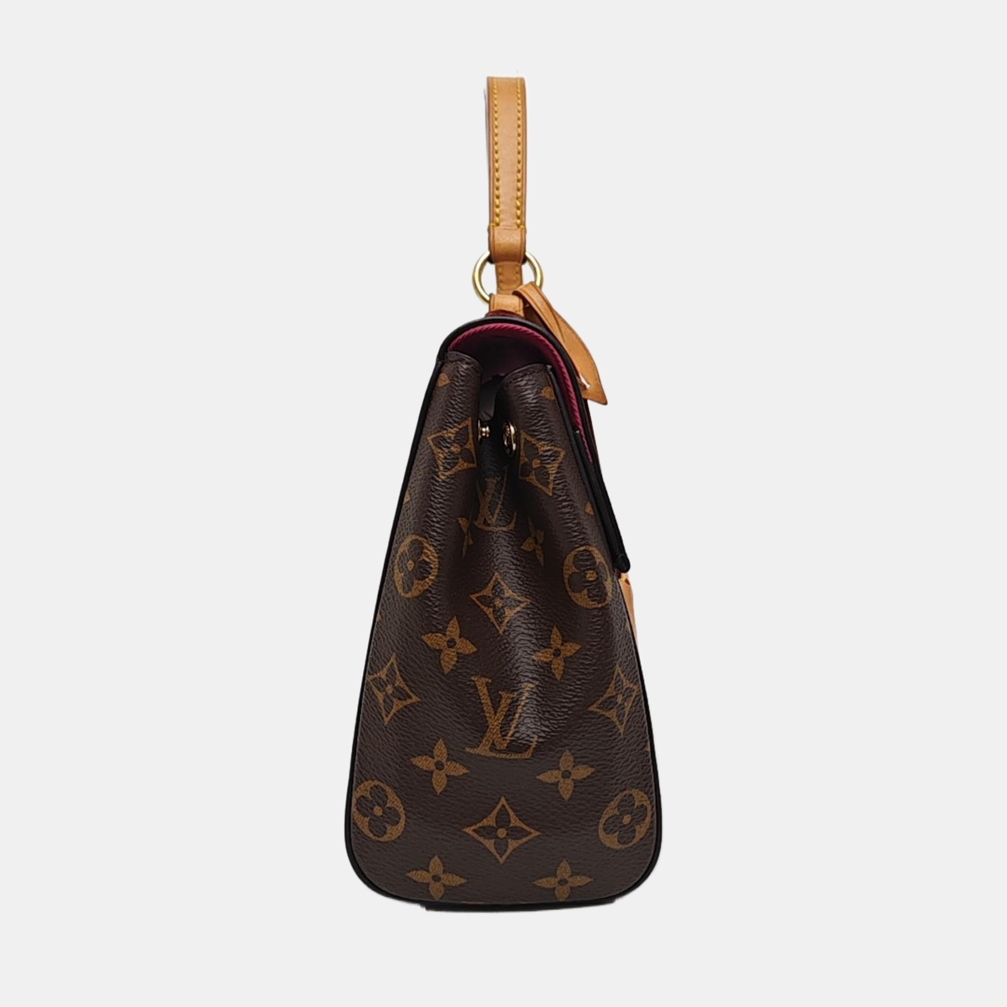 CLUNY PM Monogram Coated Canvas Brown