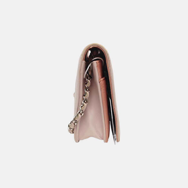 WOC Quilted Calfskin Pink