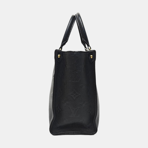 ONTHEGO PM Monogram Calfskin Black