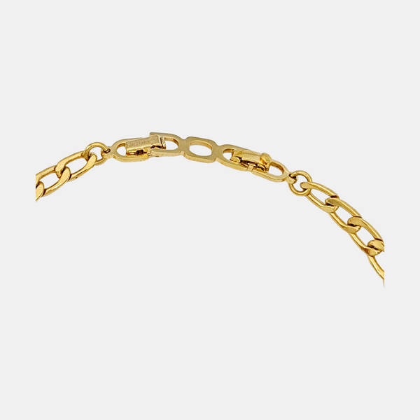 Petit CD Metal Gold Necklace