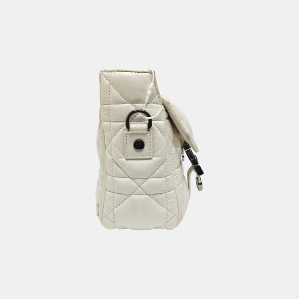 Diorcamp Small Cannage Calfskin White