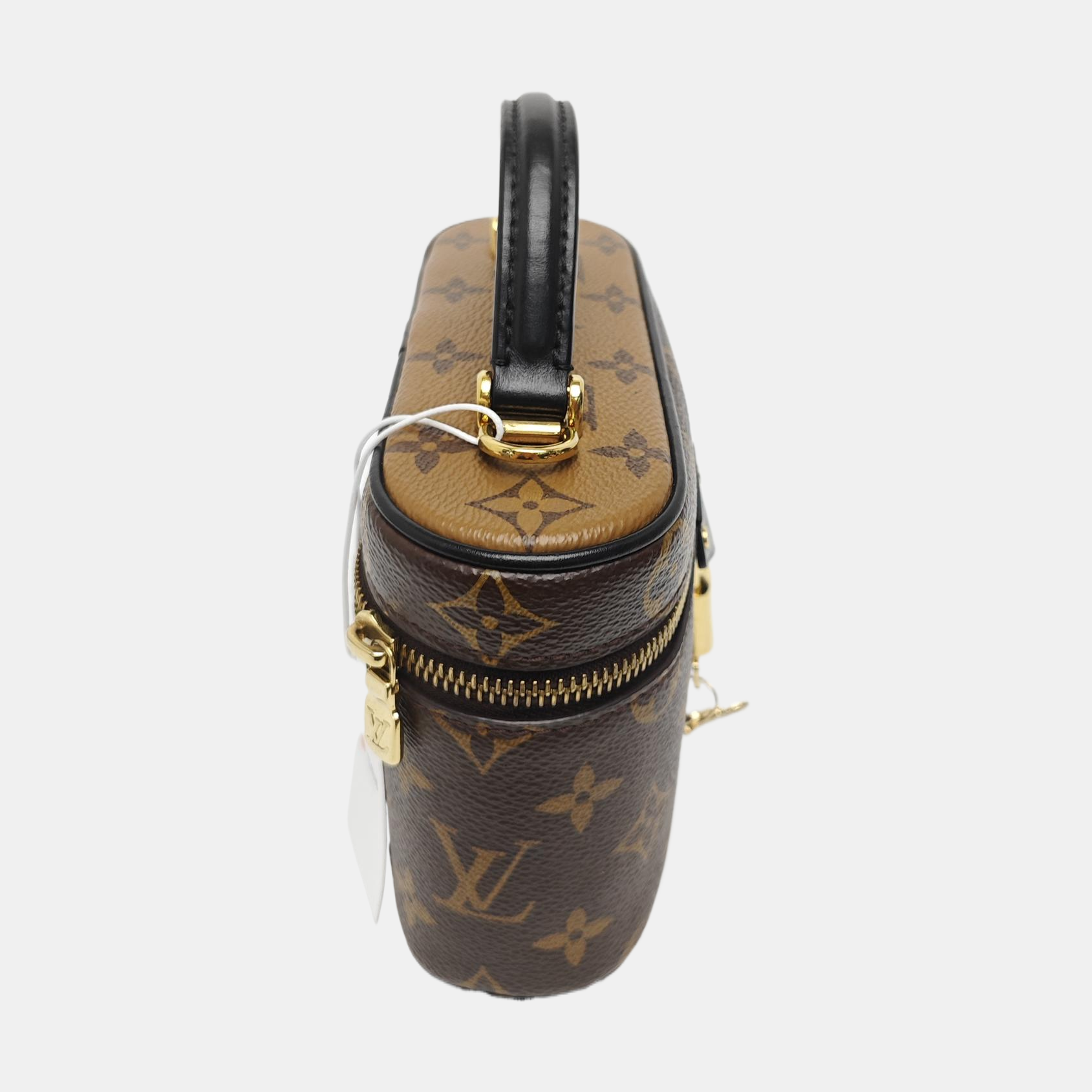Vanity Chain Pouch Monogram Coated Canvas Brown