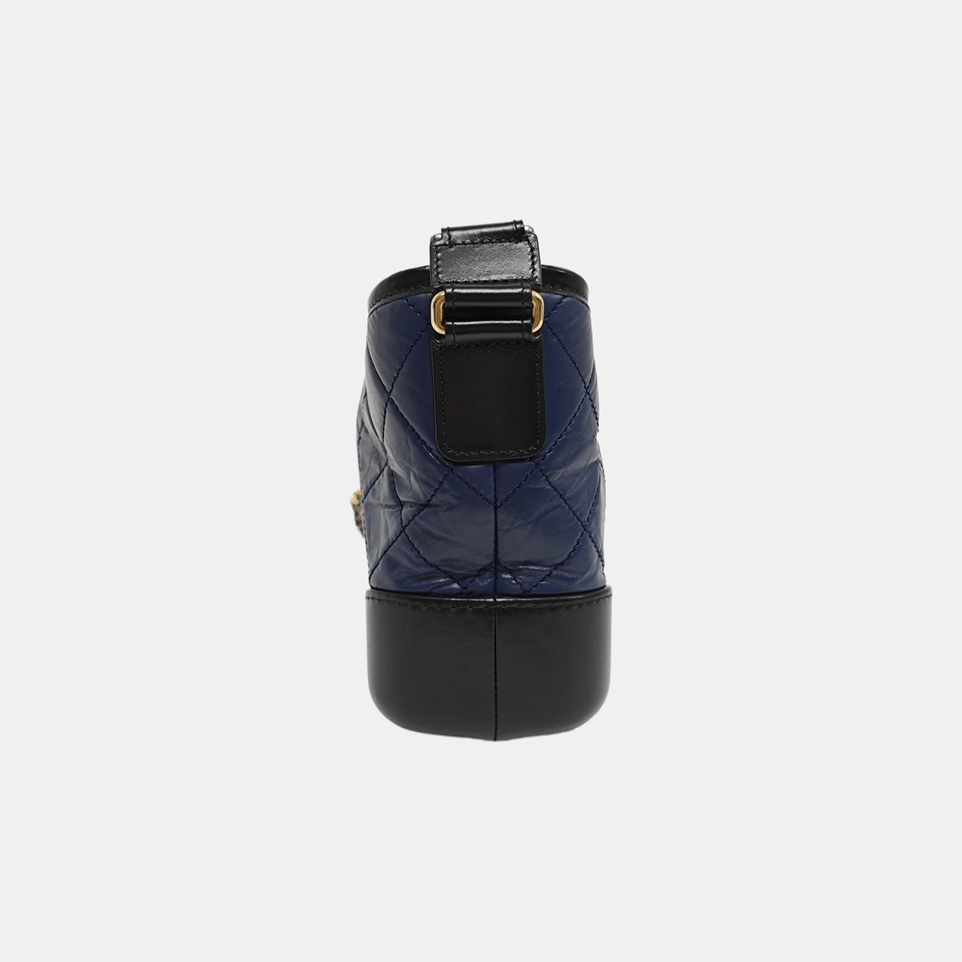 Authenticated pre-owned  GABRIELLE Small Quilted Calfskin Blue - Crossbody Bag at Looply