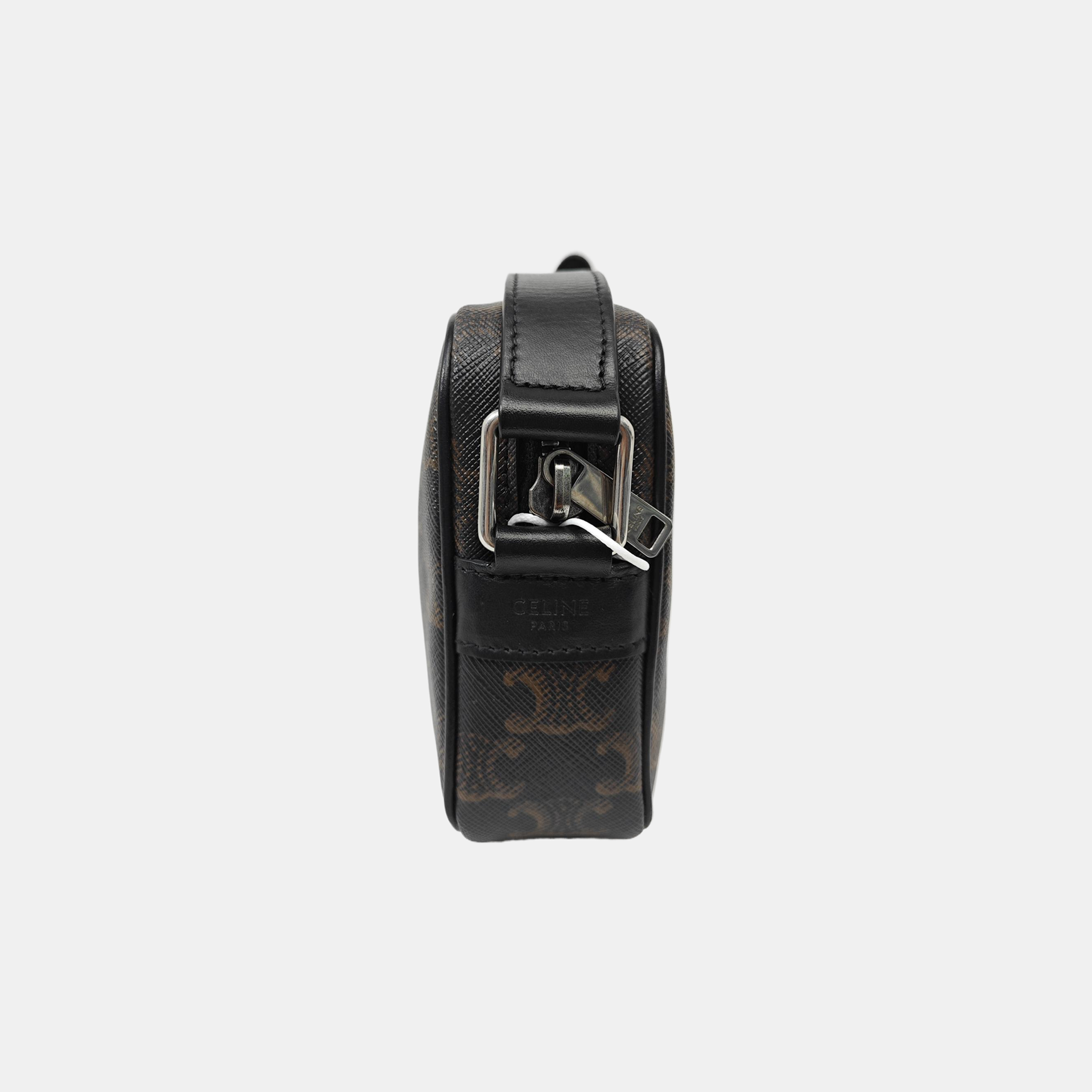 TRIOMPHE Mini Coated Canvas Black