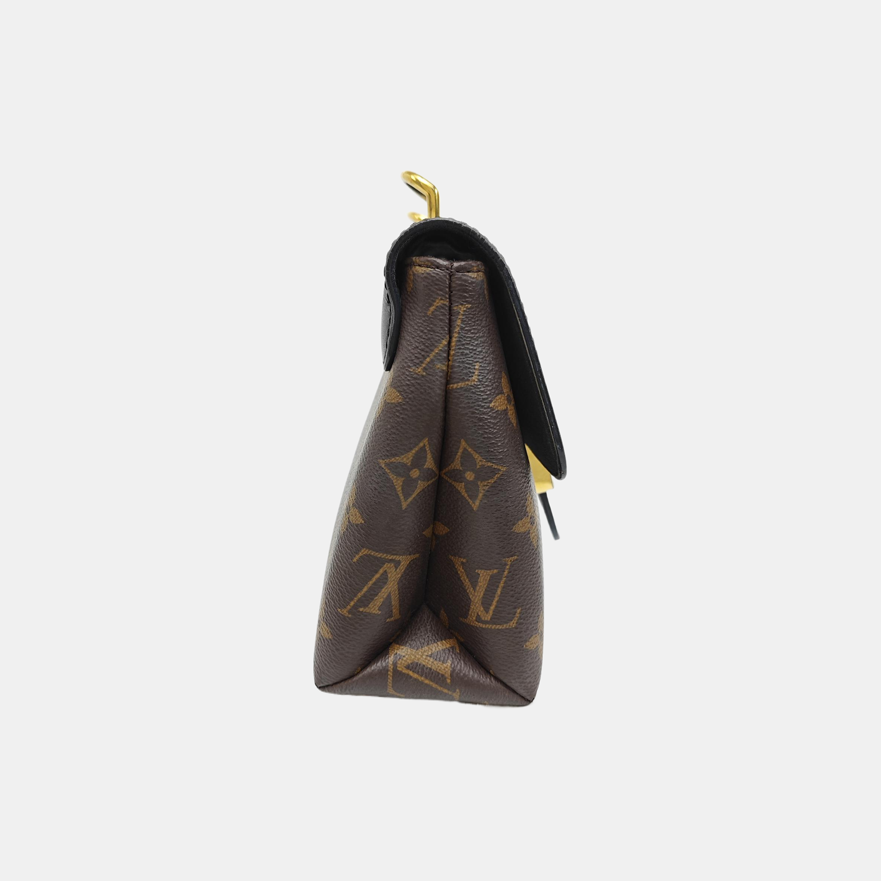LOCKY BB Monogram Coated Canvas Brown