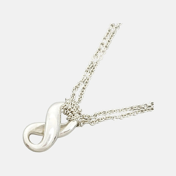 Tiffany Infinity 925 Sterling Silver Necklace