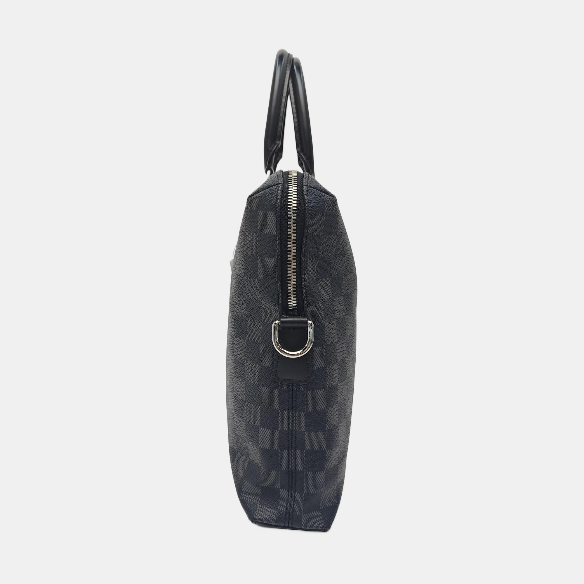 PORTE-DOCUMENTS Damier Graphite Coated Canvas Gray