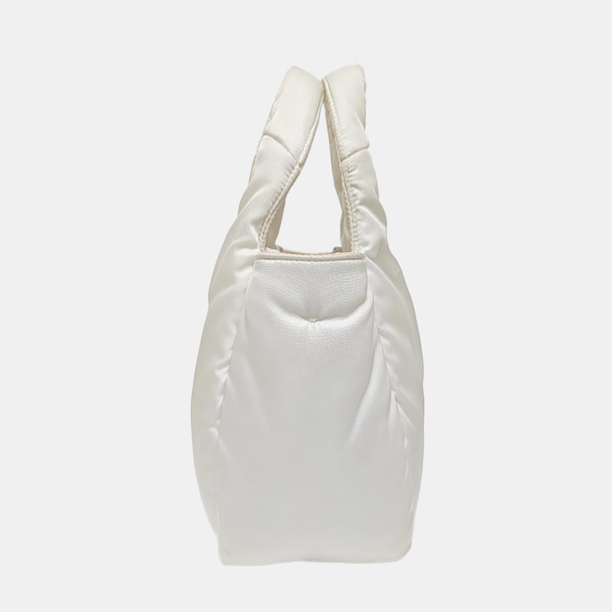 Nylon Tote Bag White