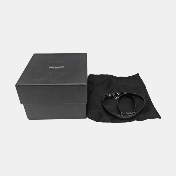 Leather Black Bracelet