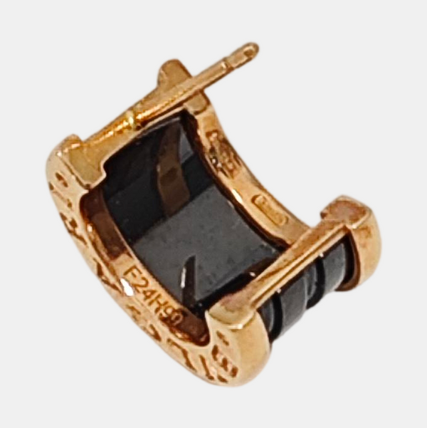 B.ZERO1 18k Rose Gold Stud Earrings
