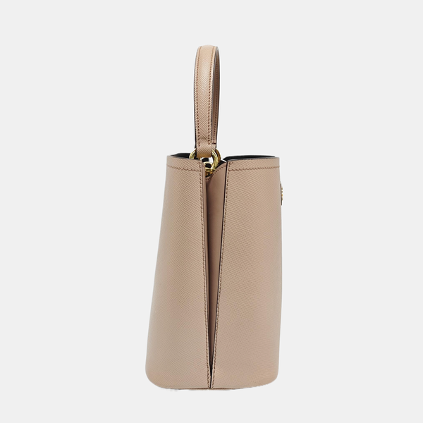 Panier Saffiano Calfskin Beige