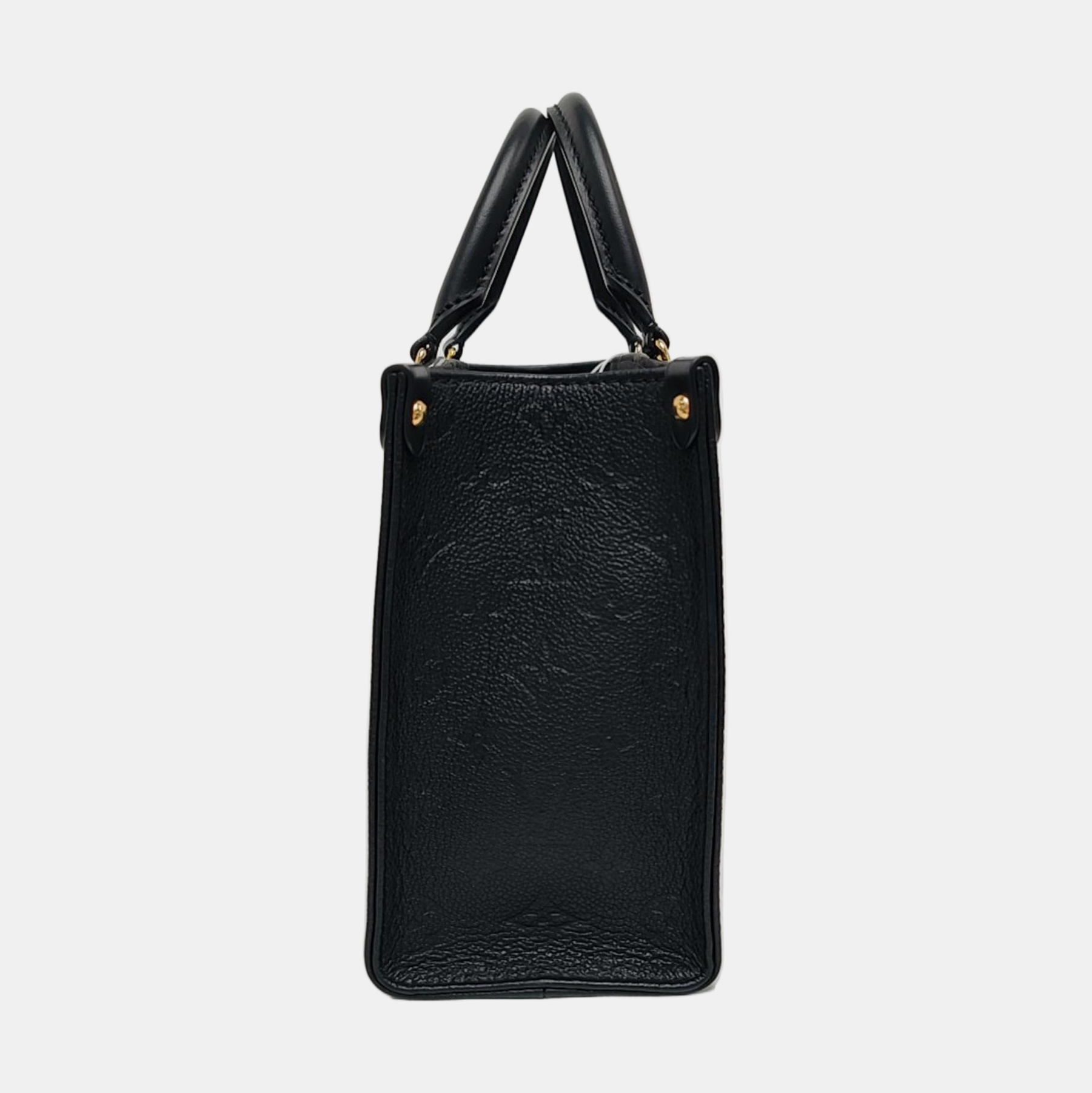 ONTHEGO PM Monogram Calfskin Black