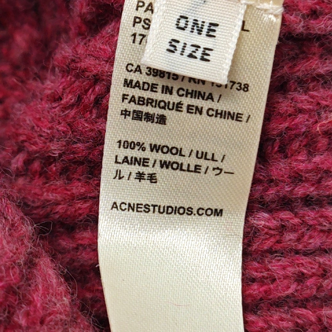 Wool Hat Red