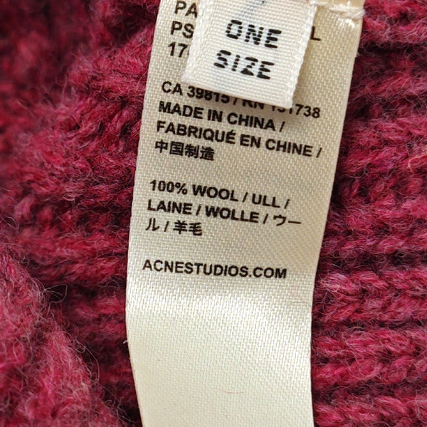 Wool Hat Red