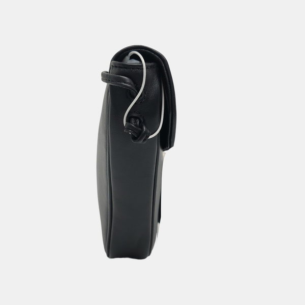 TRIANGLE Calfskin Black