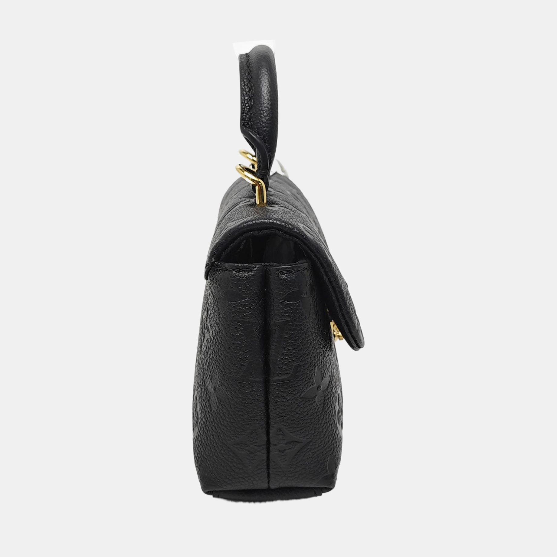 MADELEINE Nano Monogram Calfskin Black