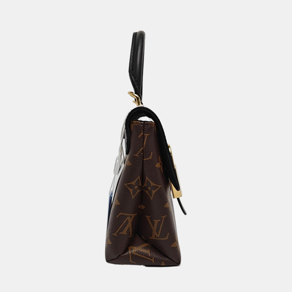 LOCKY BB Monogram Coated Canvas Brown