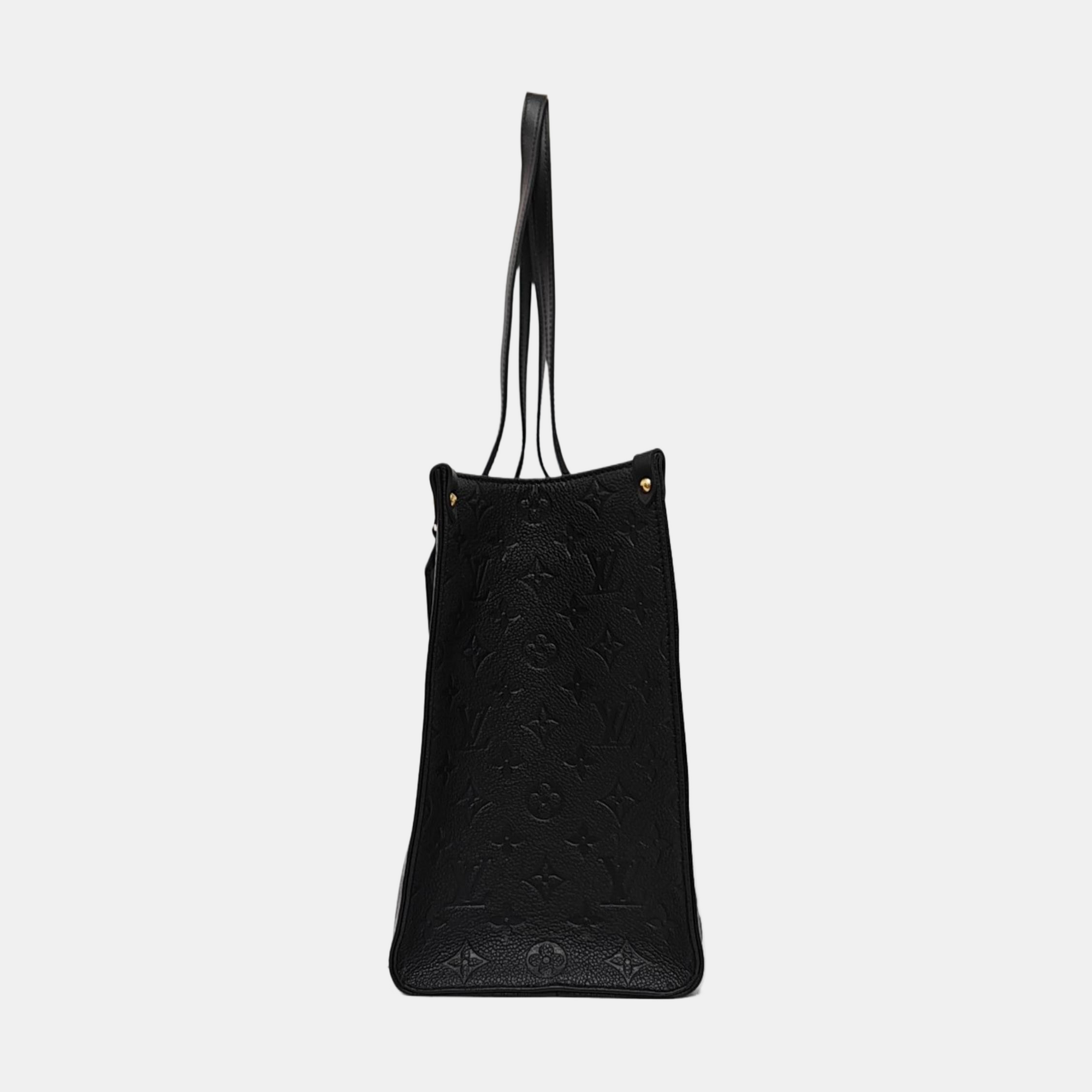 ONTHEGO MM Monogram Calfskin Black