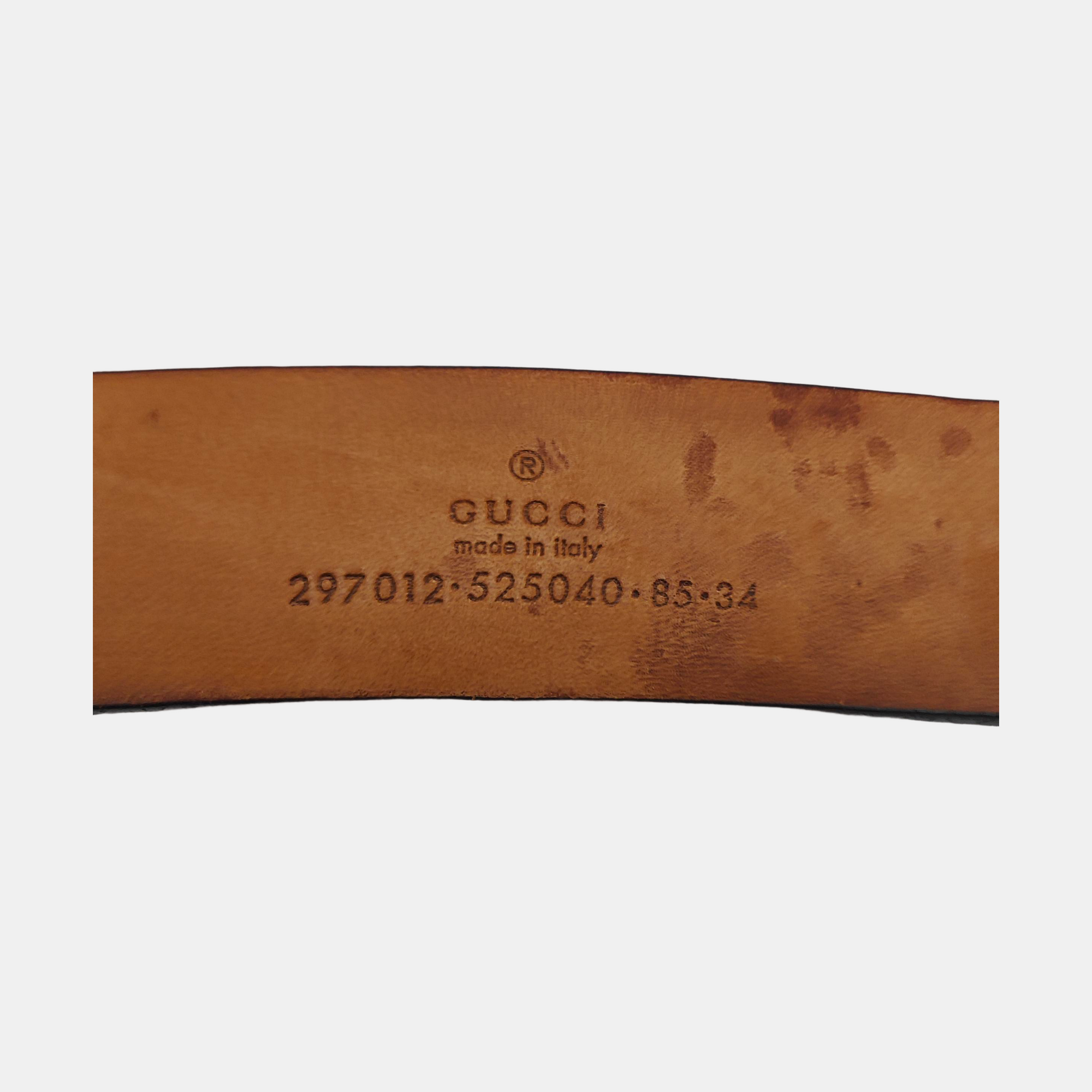 Leather Belt White