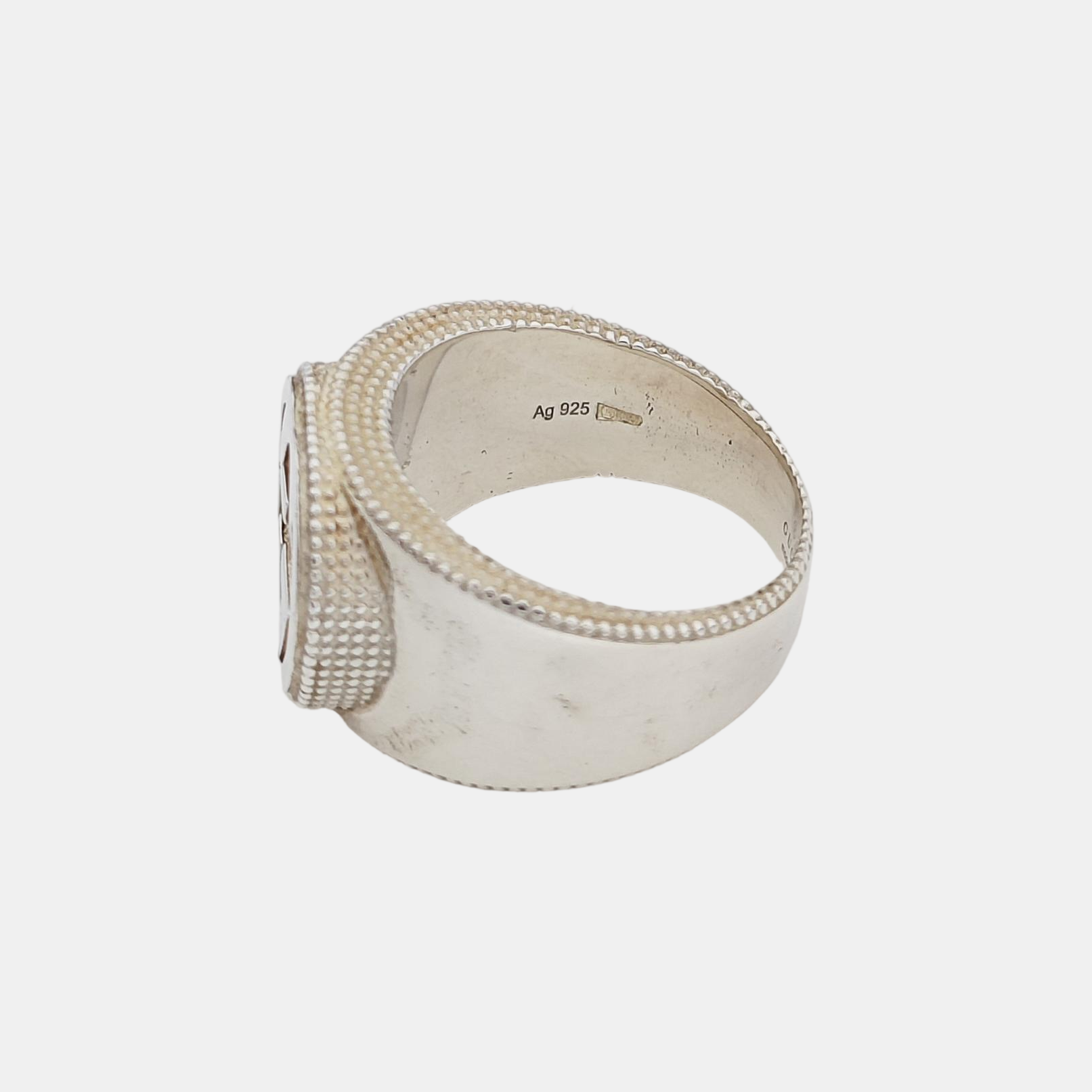Interlocking G 925 Sterling Silver Ring HK 21